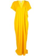 Maison Rabih Kayrouz Fluid Maxi Dress - Yellow