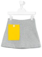 Marni Kids Contrast Pocket Skirt, Girl's, Size: 8 Yrs, Grey