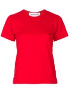 Comme Des Garçons Girl Bow Detail T-shirt - Red