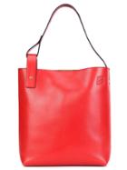 Loewe Asymmetric Tote Bag - Red
