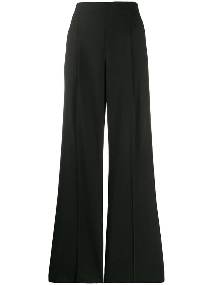Ps Paul Smith Tailored Wide Leg Trousers - Black