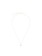 Meadowlark Lock Charm Necklace - Metallic