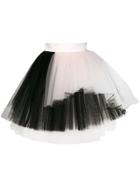 Fausto Puglisi Two-tone Tulle Skirt - Multicolour