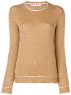 Marni Fitted Silhouette Sweater - Brown