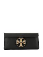 Tory Burch Miller Metal Clutch - Black