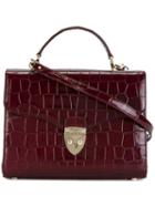 Aspinal Of London Top Handle Crossbody Bag, Women's, Red, Leather