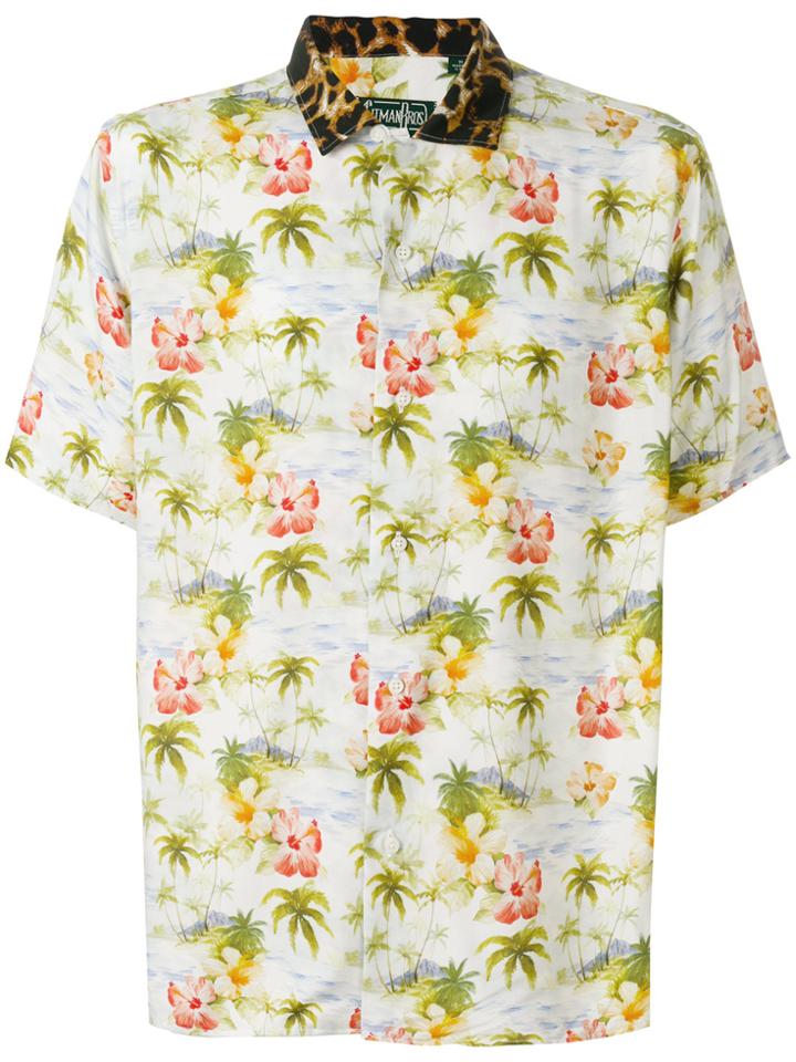Gitman Vintage Hawaiian Print Camp Shirt - Multicolour
