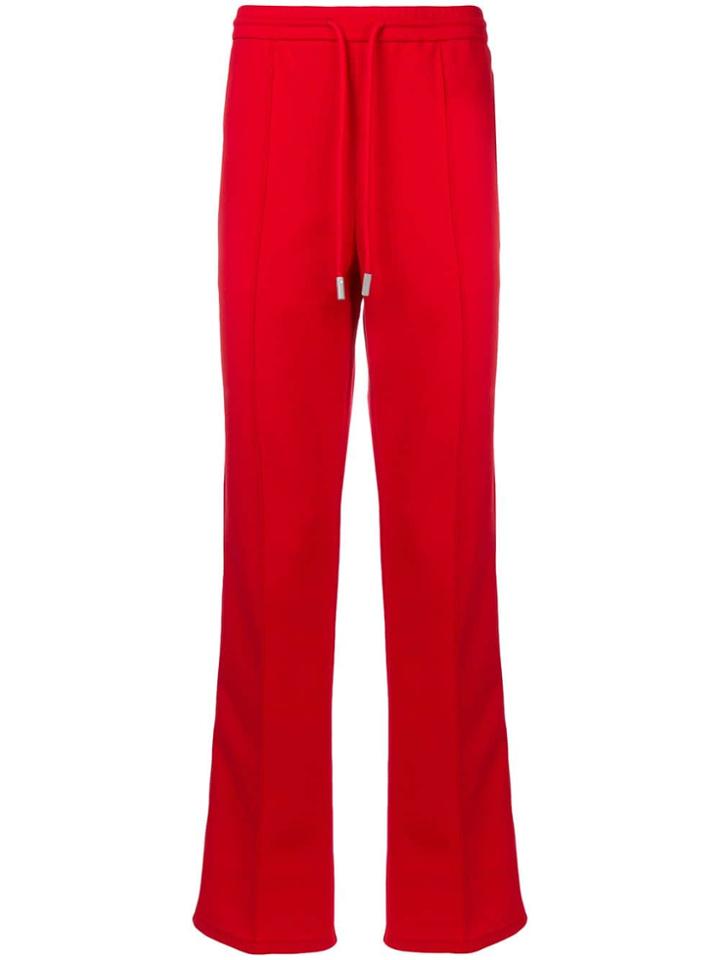 Off-white Side Stripe Track Pants - Red