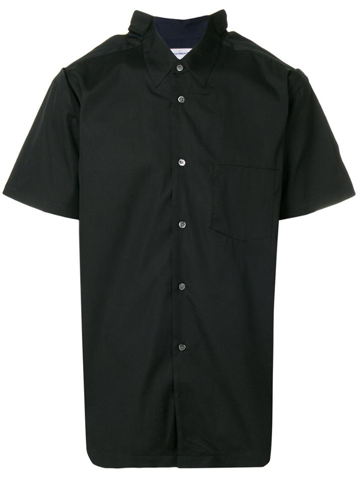 Comme Des Garçons Shirt Outline Stitch Shirt - Blue