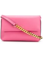 Philippe Model Foldover Top Shoulder Bag - Pink