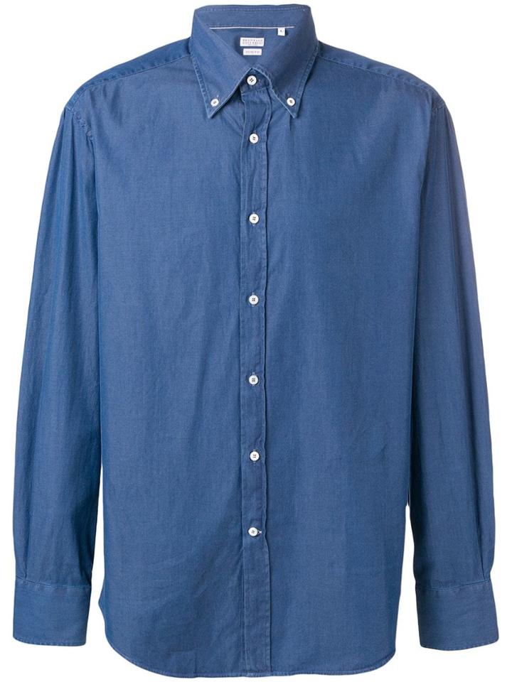 Brunello Cucinelli Button-up Shirt - Blue