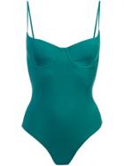 Onia Isabella Moulded Swimsuit - Green