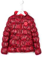 Kenzo Kids Reversible Love Print Padded Jacket, Girl's, Size: 12 Yrs, Yellow/orange