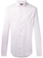 Michael Kors Plain Shirt, Men's, Size: Medium, Pink/purple, Cotton/nylon/spandex/elastane