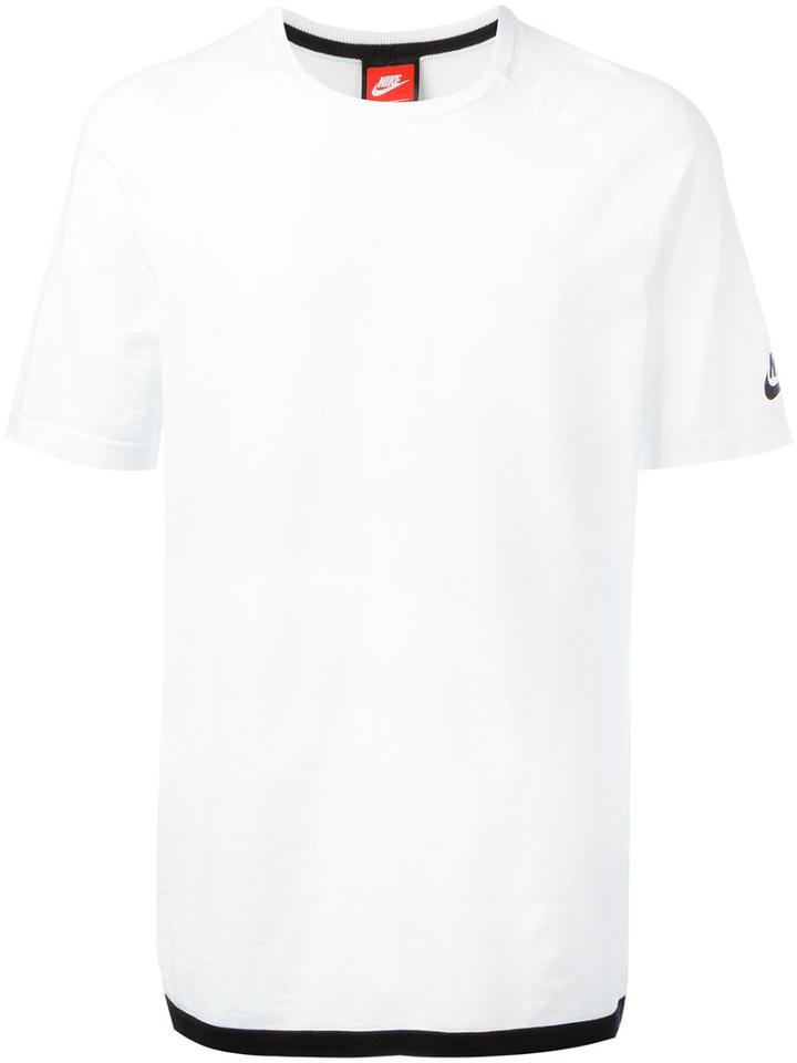 Nike Technical Knit T-shirt, Men's, Size: Small, White, Cotton/nylon