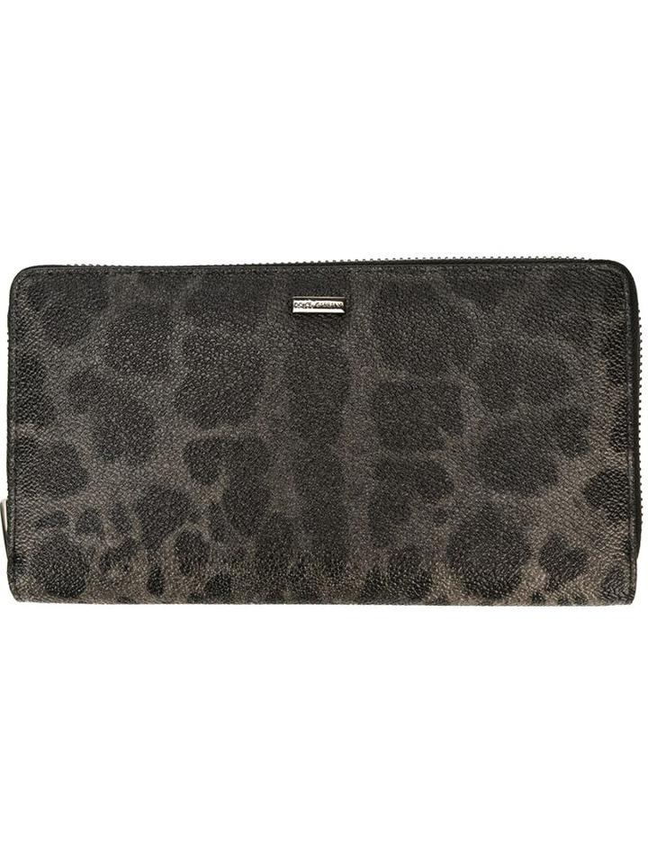 Dolce & Gabbana Leopard Print Wallet