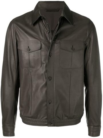 Ermenegildo Zegna Shirt Jacket - Brown