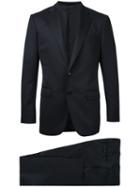 Estnation - Single-breasted Suit - Men - Cupro/wool - 44, Black, Cupro/wool