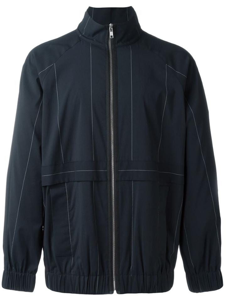 Alexander Wang Graphic Line Sports Jacket - Blue