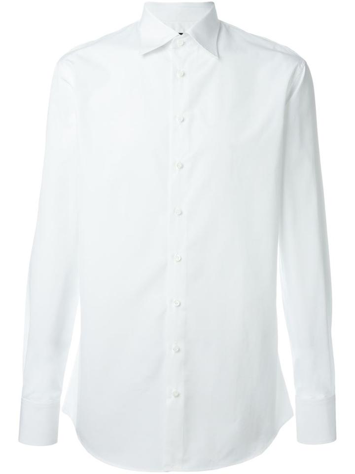 Dsquared2 Classic Shirt, Men's, Size: 48, White, Cotton