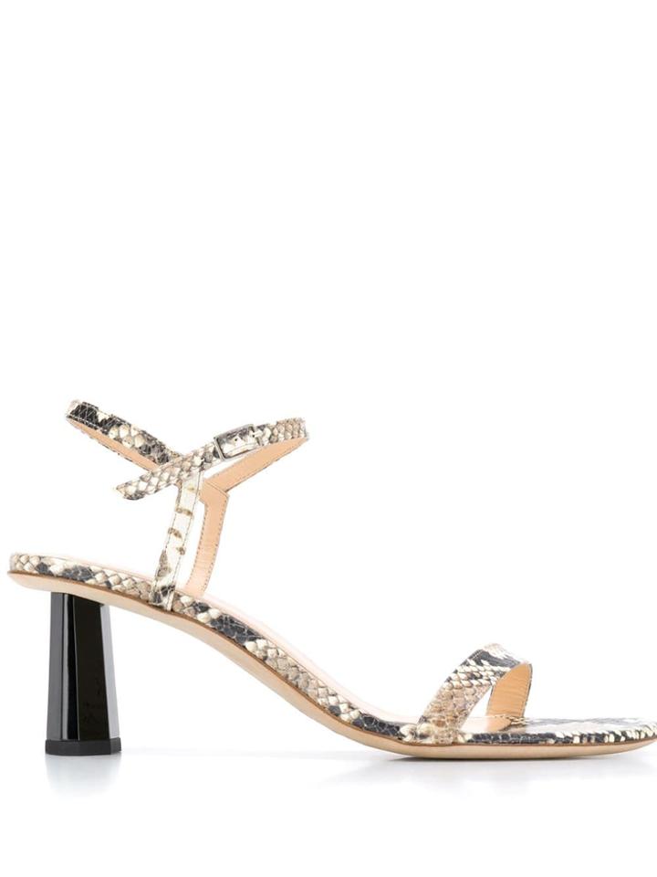 By Far Magnolia Heeled Sandals - Black