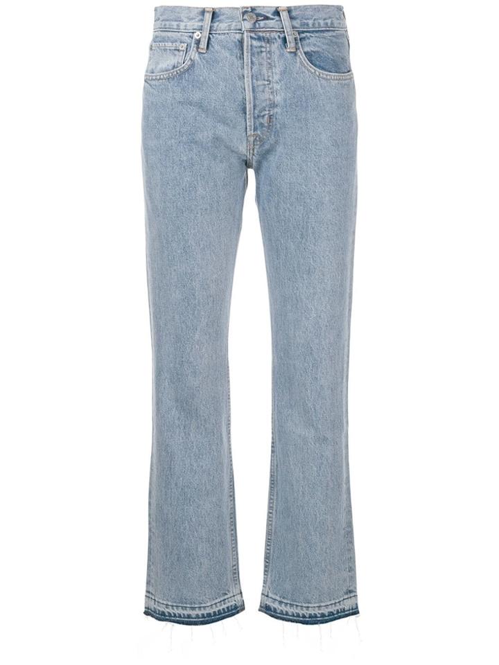 Helmut Lang Straight Cut Jeans - Blue