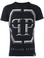 Philipp Plein - 'winter' T-shirt - Men - Cotton - Xxl, Black, Cotton
