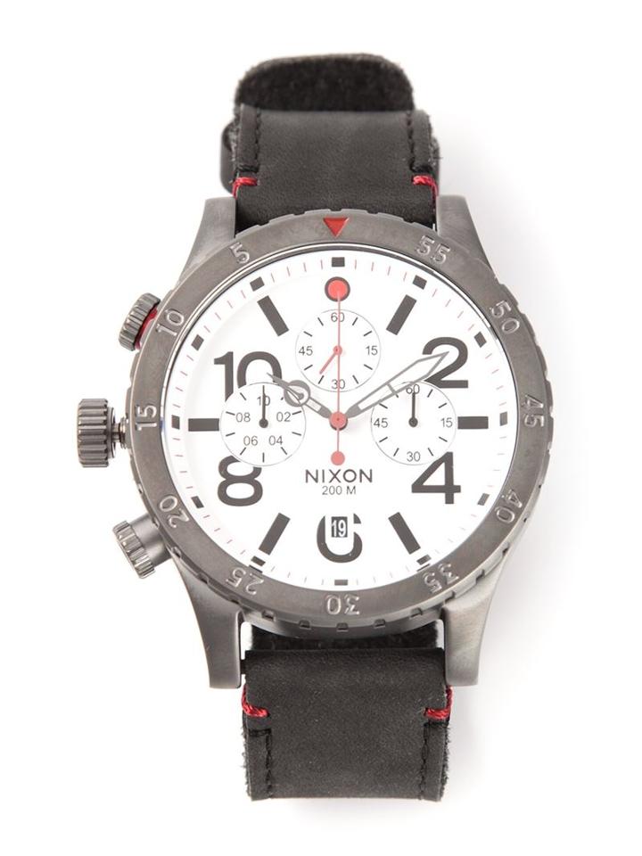 Nixon 'chrono' Watch, Adult Unisex, Black