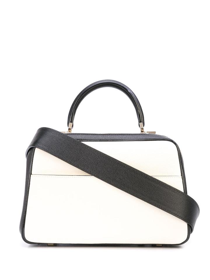 Valextra Small Bowling Bag - White