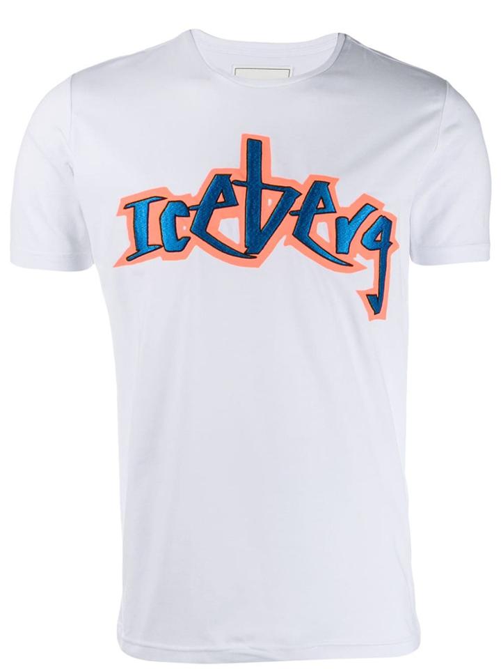 Iceberg Graffiti Logo T-shirt - White
