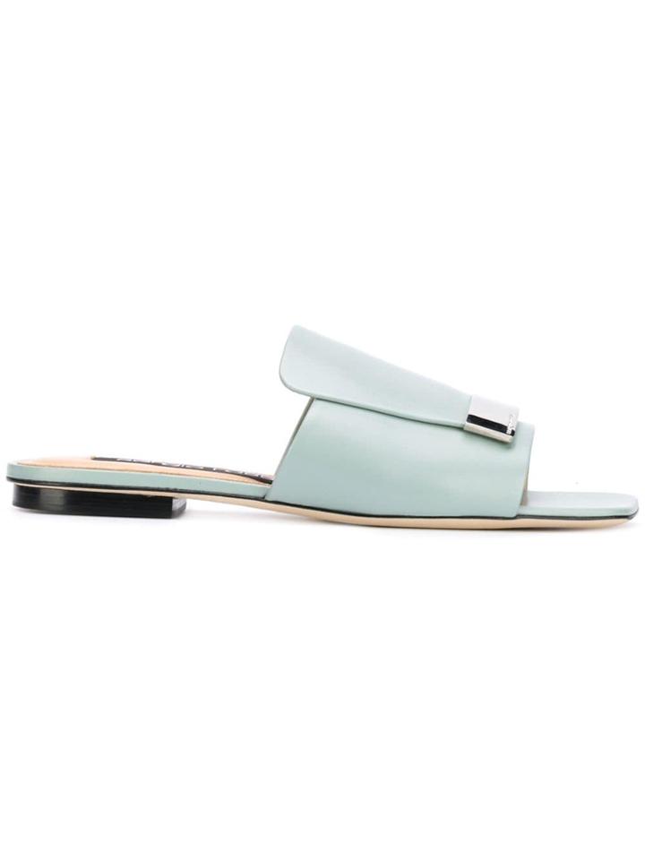Sergio Rossi Sr1 Sabot - Green