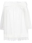 P.a.r.o.s.h. Off The Shoulder Blouse - White