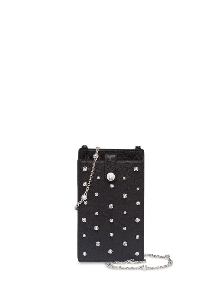 Miu Miu Madras Mini Shoulder Bag - Black