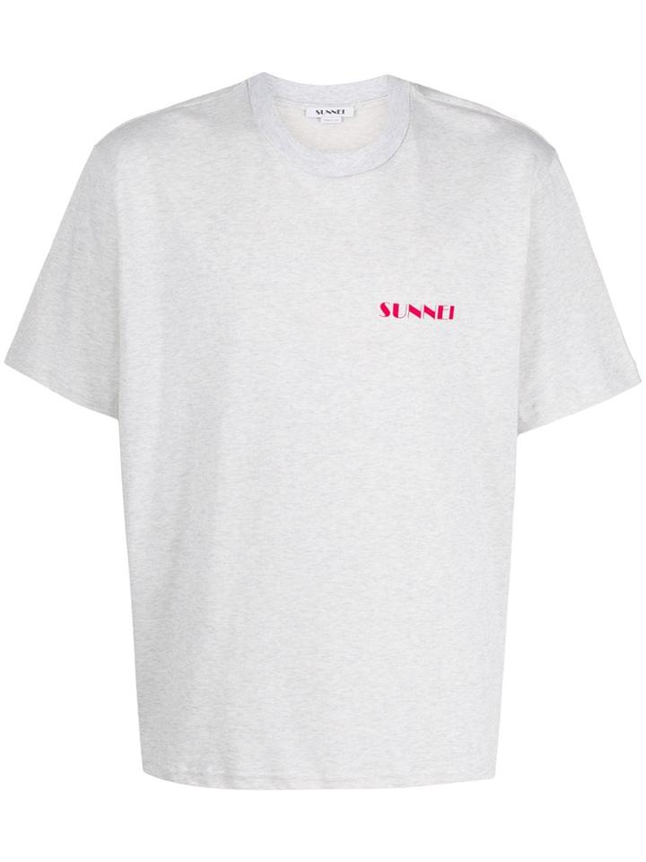 Sunnei Signature Logo T-shirt - Grey