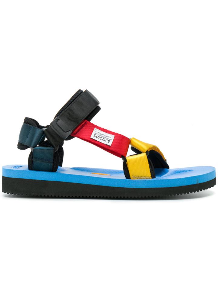 Suicoke Colour Block Sandals - Multicolour