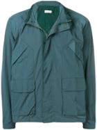 Pop Trading Company Zipped Bomber Jacket - Blue