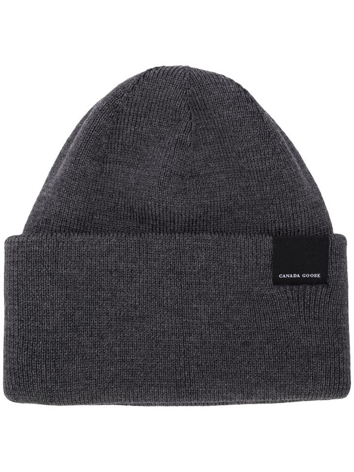 Canada Goose Folded Beanie - Grey