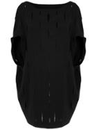 Gloria Coelho Cut Out Details Tunic - Black