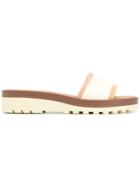 See By Chloé Low Wedge Sandals - Nude & Neutrals