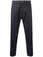 Drop-crotch Cropped Jeans - Men - Cotton/spandex/elastane - 31, Blue, Cotton/spandex/elastane, Jil Sander