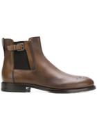 Tod's Buckle Detail Chelsea Boots - Brown