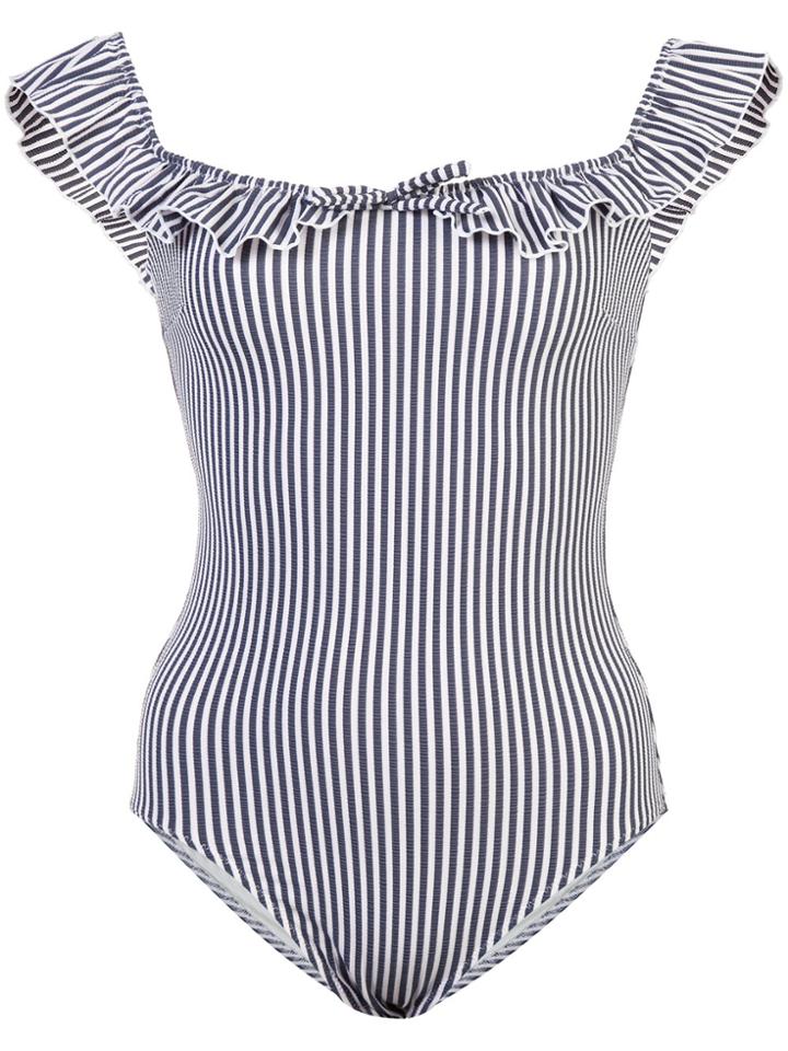 Solid & Striped The Amelia Swimsuit - Blue