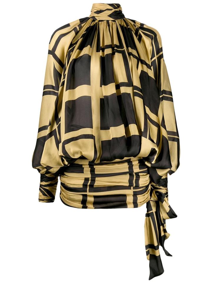 Zimmermann Resistance Batwing Dress - Gold