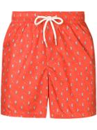 Fefè All Over Seahorse Swim Shorts - Red