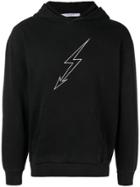 Givenchy Lightning Bolt World Tour Hoodie - Black