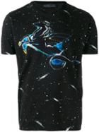 Etro Pegasus Print T-shirt, Men's, Size: Large, Black, Cotton