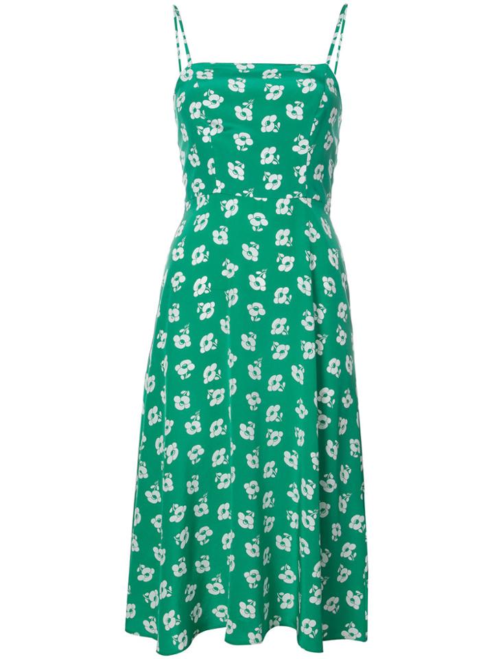 Harley Viera Newton Nora Poppy Midi Dress - Green