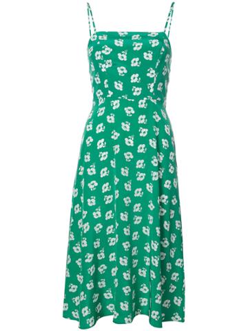 Harley Viera Newton Nora Poppy Midi Dress - Green