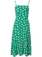 Harley Viera Newton Nora Poppy Midi Dress - Green