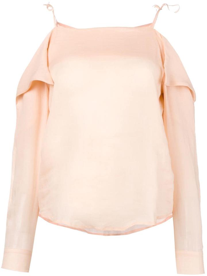 Tela Off The Shoulder Top - Pink